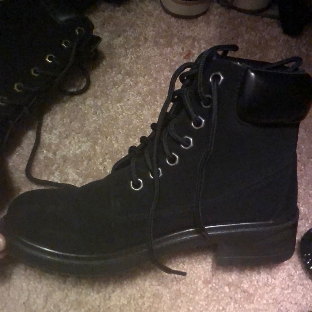 Black booties